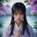 白虎一线天内容顾问陈博研，男性医学编辑，眼镜学者气质，书架背景，专业严谨形象